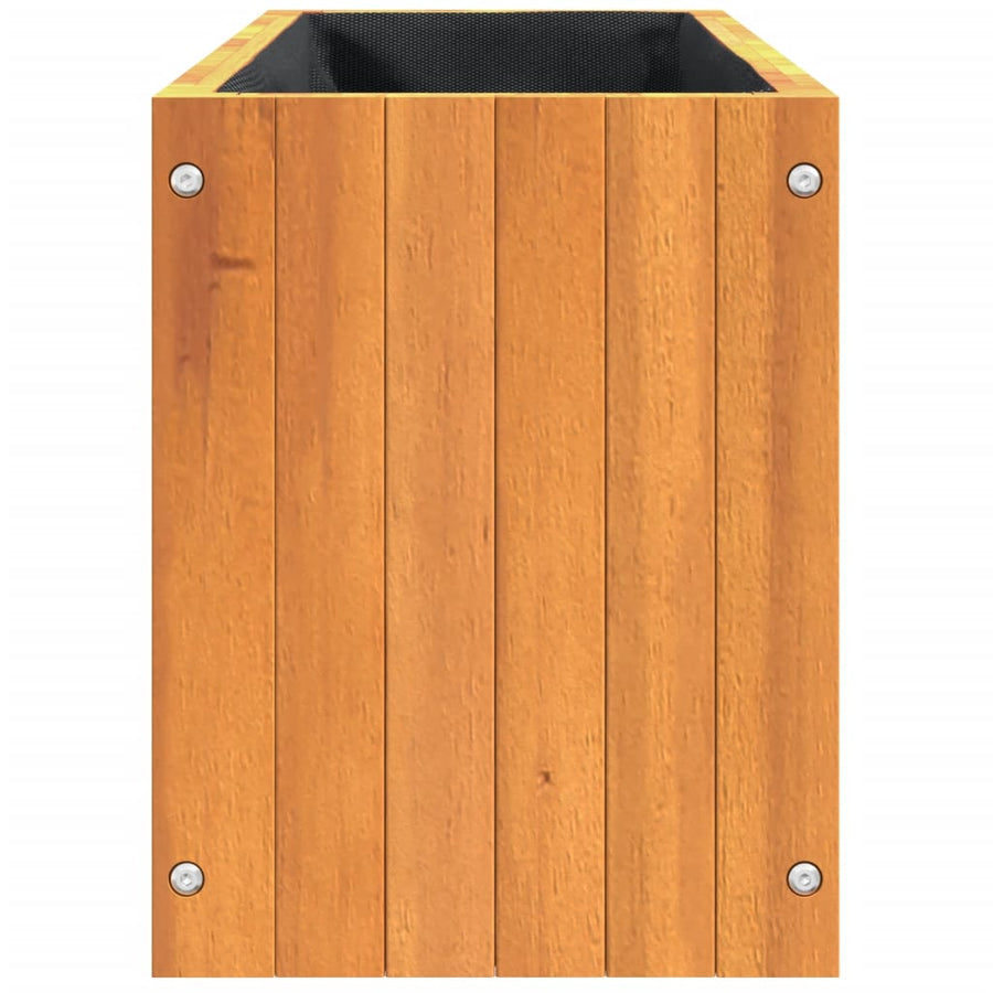 Plantenbak 59X27,5X35 Cm Massief Acaciahout 59 x 27.5 x 35 cm
