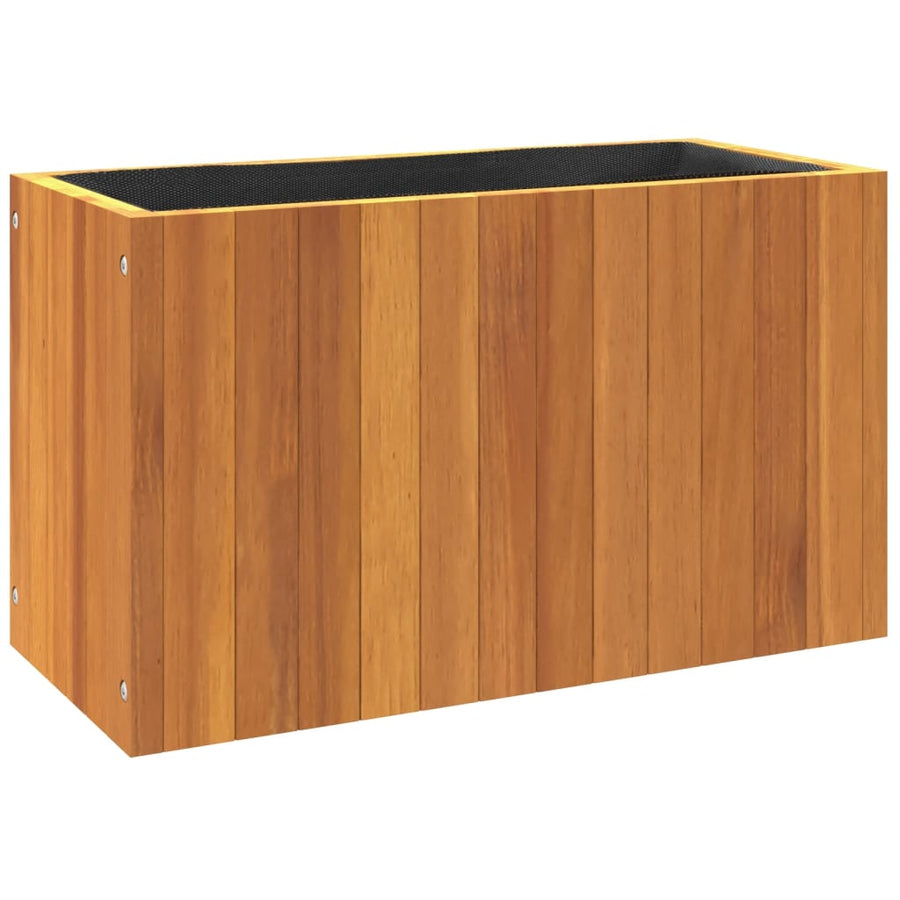 Plantenbak 59X27,5X35 Cm Massief Acaciahout 59 x 27.5 x 35 cm