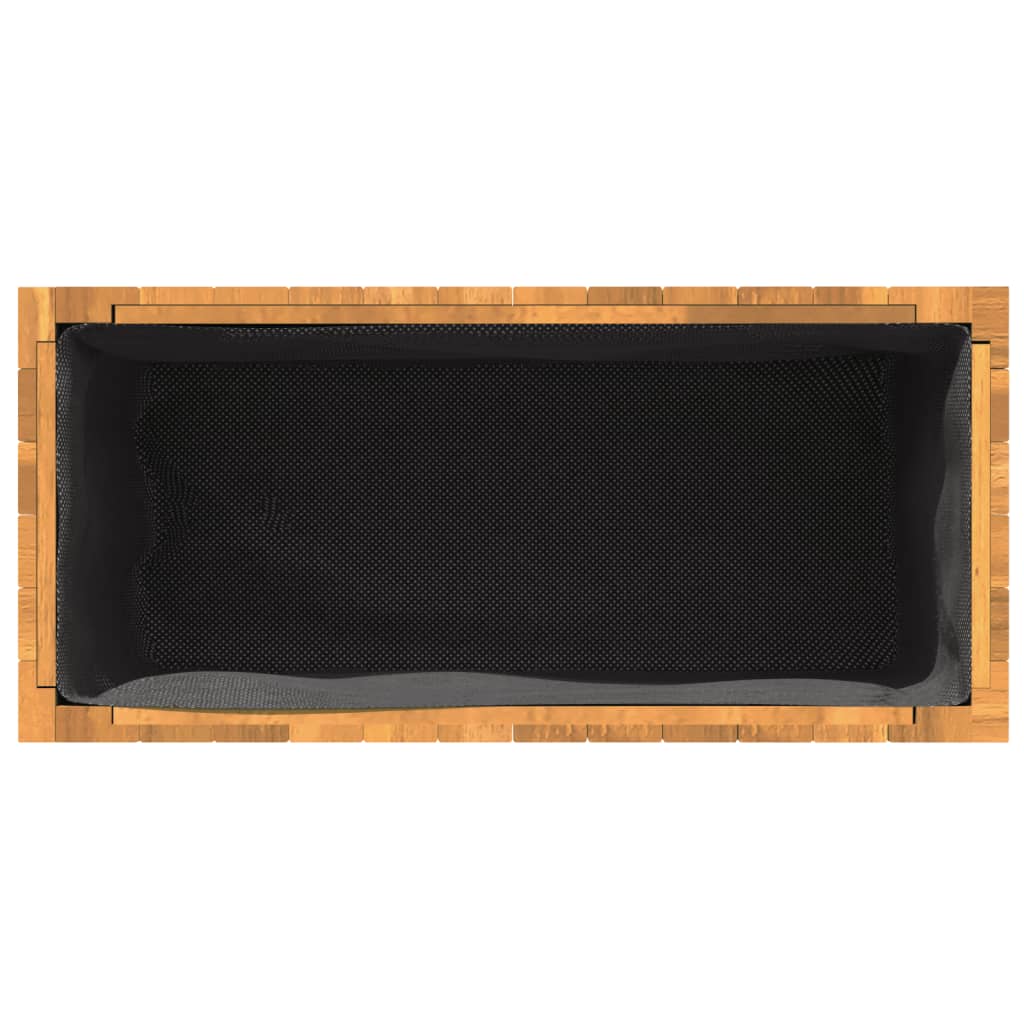 Plantenbak 59X27,5X35 Cm Massief Acaciahout 59 x 27.5 x 35 cm