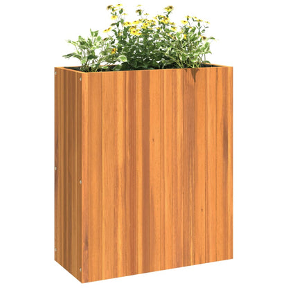 Plantenbak 59X27,5X70 Cm Massief Acaciahout 59 x 27.5 x 70 cm