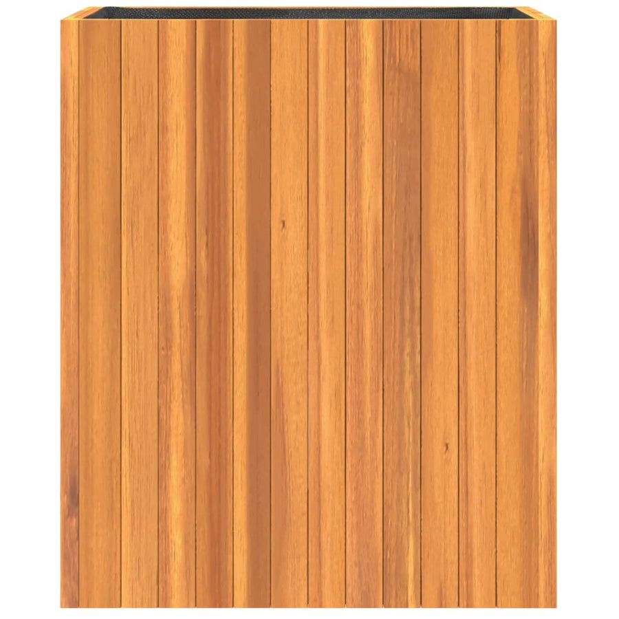 Plantenbak 59X27,5X70 Cm Massief Acaciahout 59 x 27.5 x 70 cm