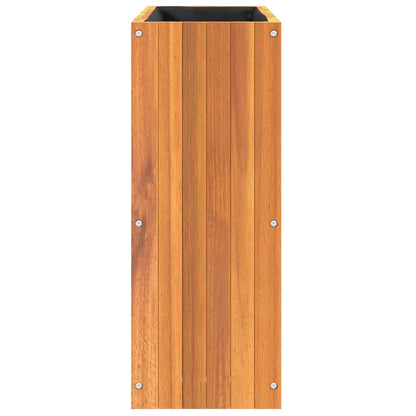 Plantenbak 59X27,5X70 Cm Massief Acaciahout 59 x 27.5 x 70 cm