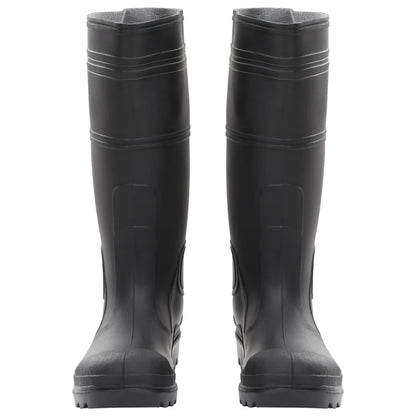Regenlaarzen maat 39 PVC zwart