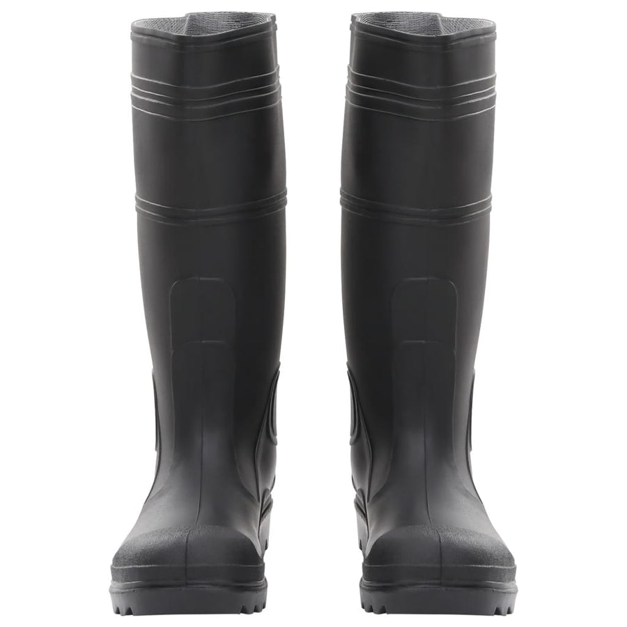 Regenlaarzen maat 39 PVC zwart