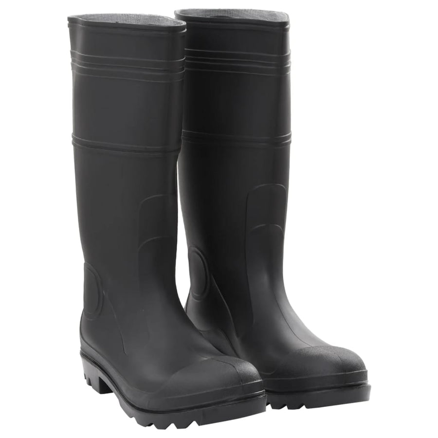 Regenlaarzen Maat 46 Pvc Zwart 46