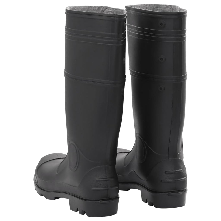 Regenlaarzen Maat 46 Pvc Zwart 46