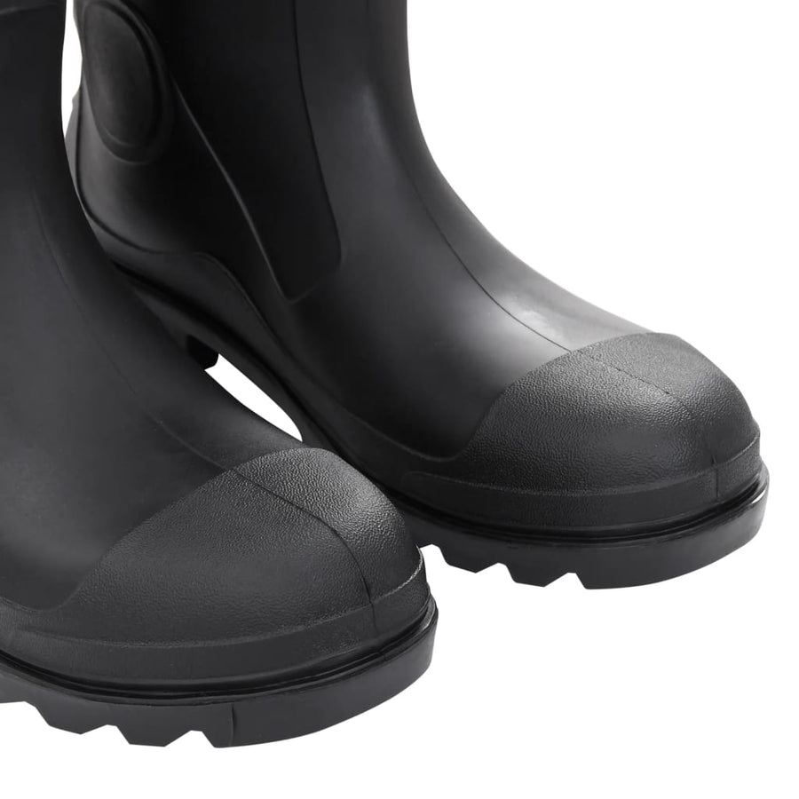 Regenlaarzen Maat 46 Pvc Zwart 46