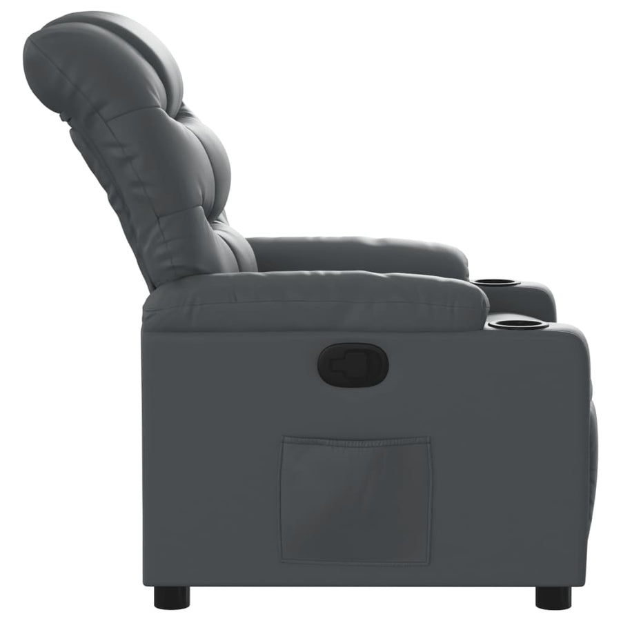 Fauteuil verstelbaar kunstleer Nee Handmatig verstelbaar