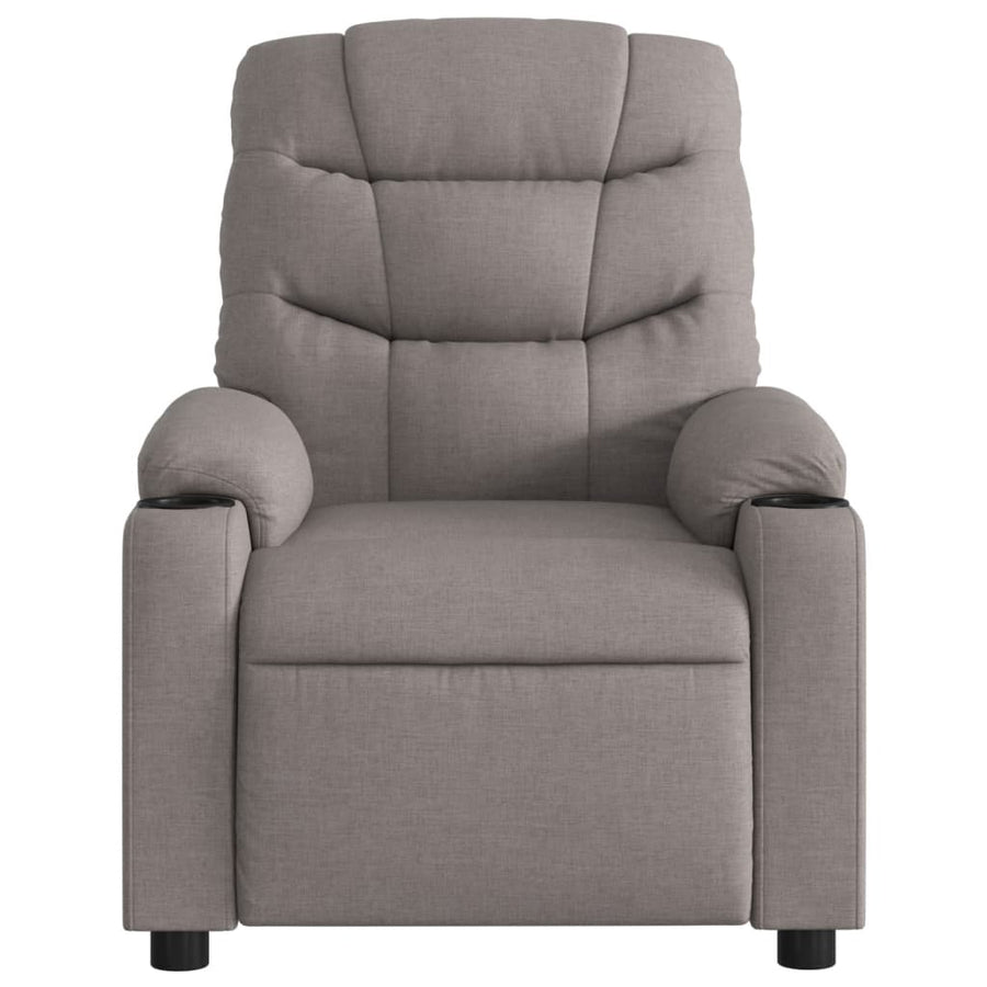 Fauteuil Verstelbaar Stof Taupe Nee Handmatig verstelbaar