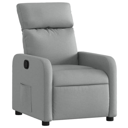 Fauteuil Verstelbaar Stof Lichtgrijs Handmatig verstelbaar Nee