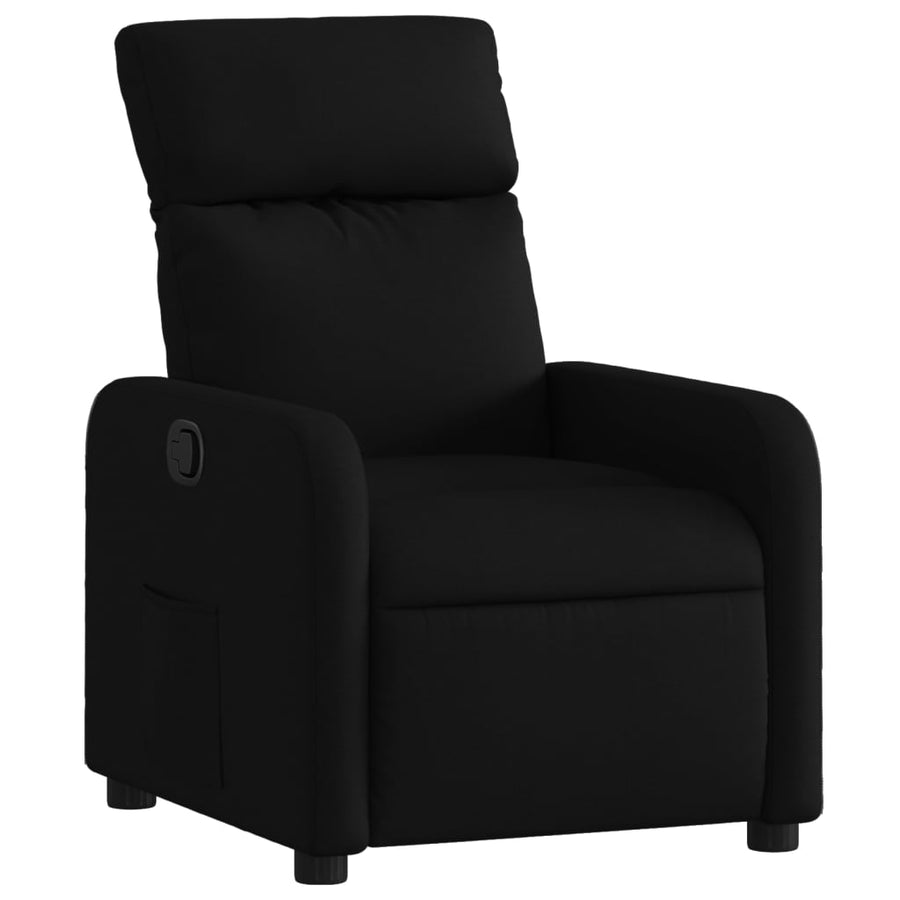 Fauteuil Verstelbaar Stof Zwart Handmatig verstelbaar Nee