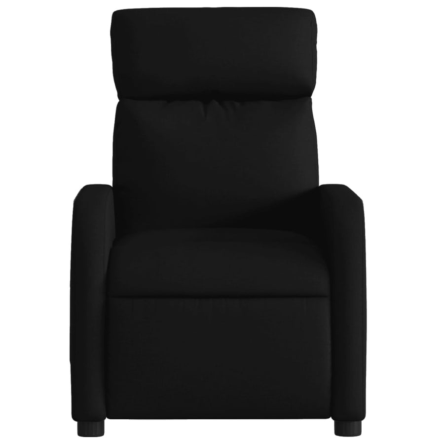 Fauteuil Verstelbaar Stof Zwart Handmatig verstelbaar Nee