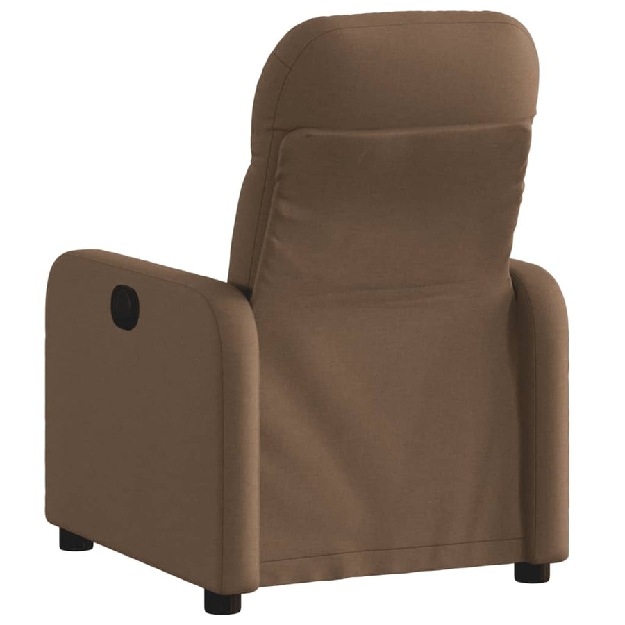 Fauteuil Verstelbaar Stof Bruin Handmatig verstelbaar Nee