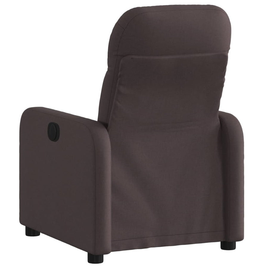 Fauteuil Verstelbaar Stof Donkerbruin Handmatig verstelbaar Nee