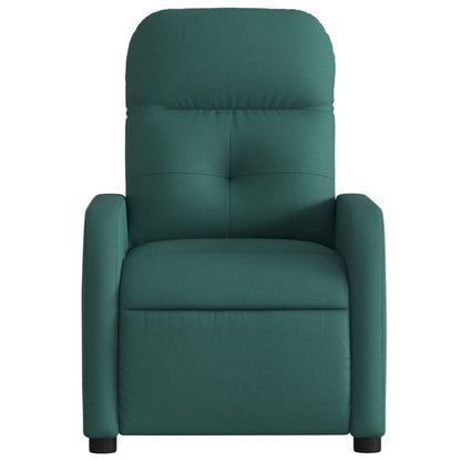 Fauteuil verstelbaar stof donkergroen