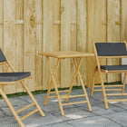 Tuintafel bamboe 55x55x75 cm inklapbaar