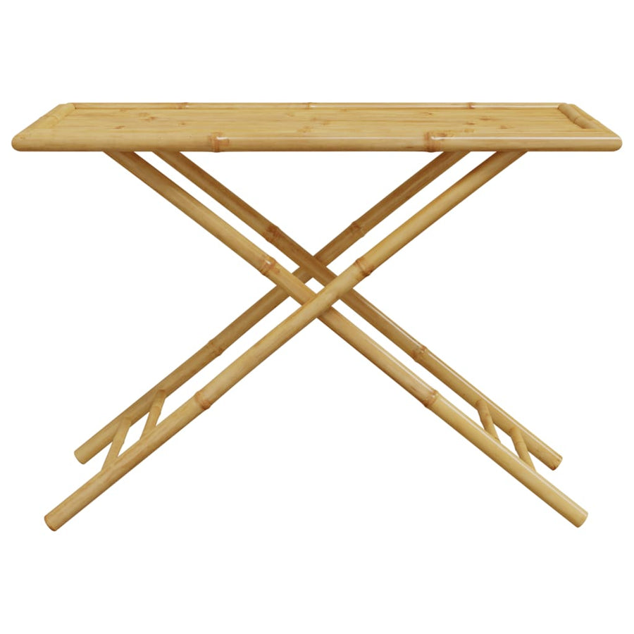 Tuintafel inklapbaar 110x55x75 cm bamboe