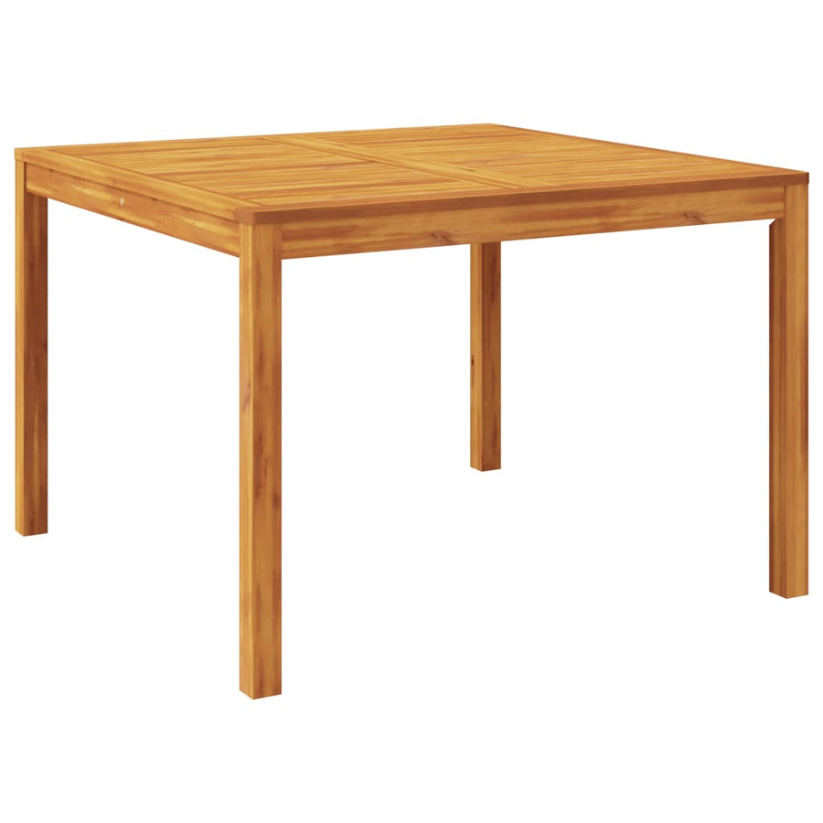 Tuintafel massief acaciahout 110 x 110 x 75 cm