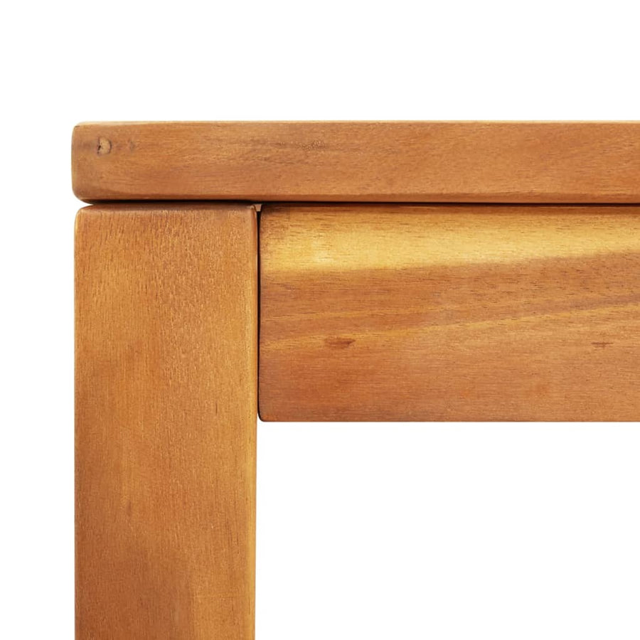 Tuintafel massief acaciahout 110 x 110 x 75 cm