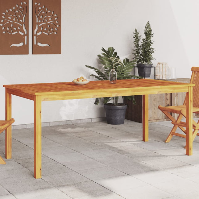 Tuintafel massief acaciahout 180 x 90 x 75 cm