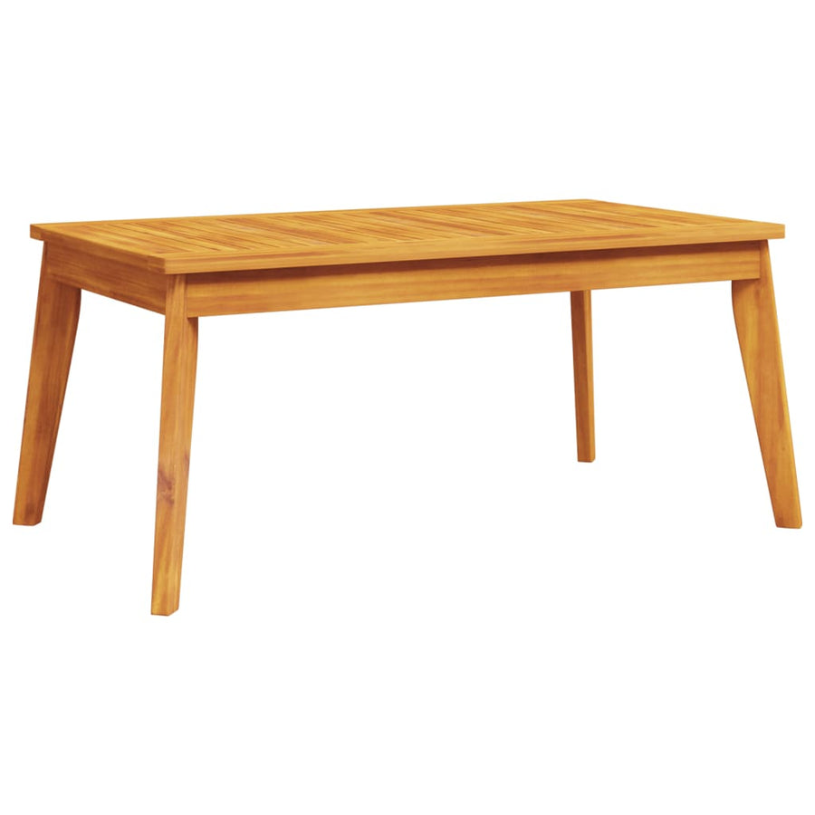 Tuintafel 100X55X45 Cm Massief Acaciahout Donkerbruin