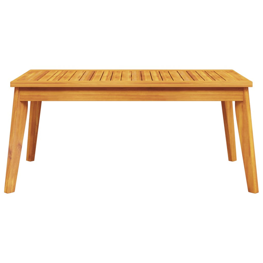 Tuintafel 100X55X45 Cm Massief Acaciahout Donkerbruin