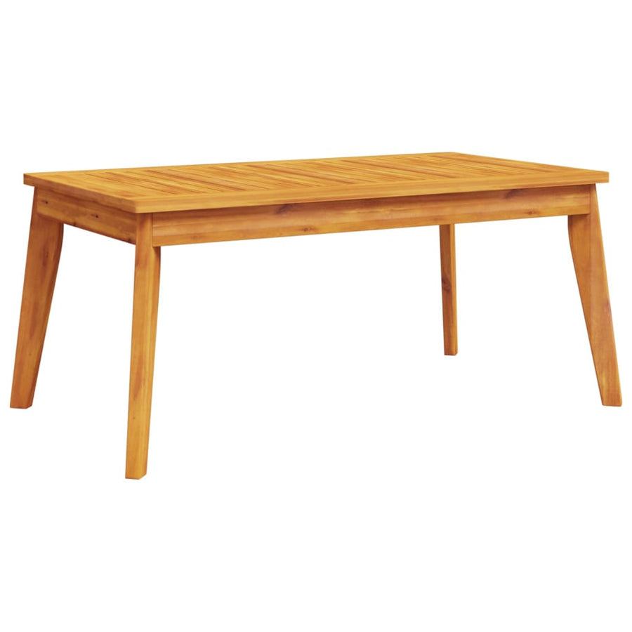 Tuintafel 100X55X45 Cm Massief Acaciahout Donkerbruin