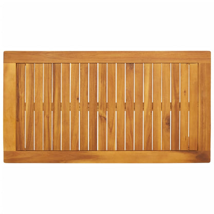 Tuintafel 100X55X45 Cm Massief Acaciahout Donkerbruin