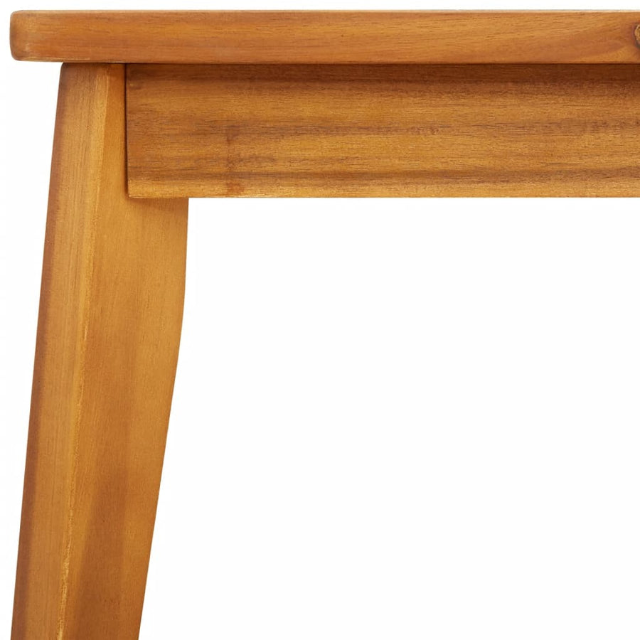 Tuintafel 100X55X45 Cm Massief Acaciahout Donkerbruin