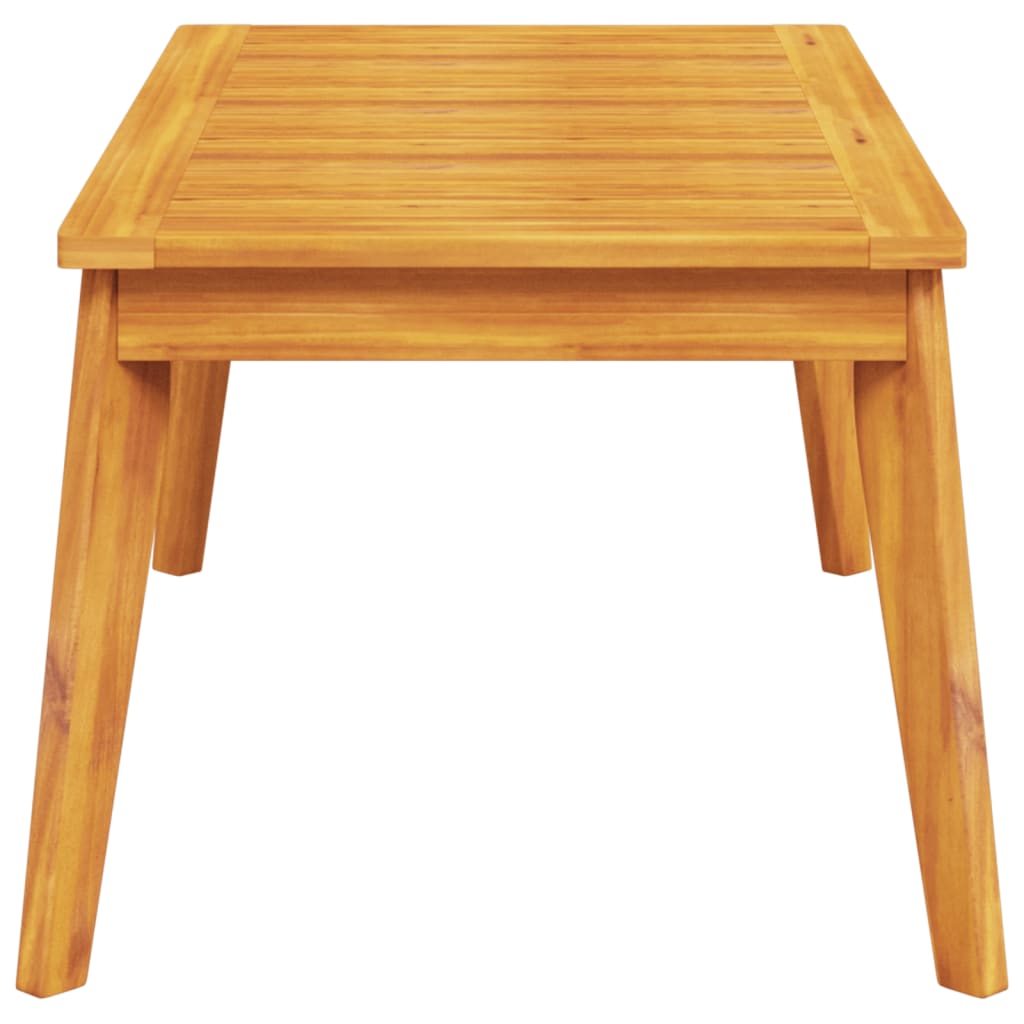 Tuintafel 100X55X45 Cm Massief Acaciahout Donkerbruin