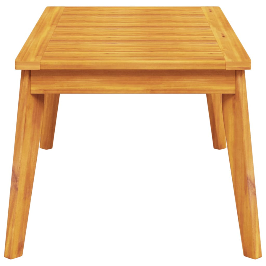 Tuintafel 100X55X45 Cm Massief Acaciahout Donkerbruin