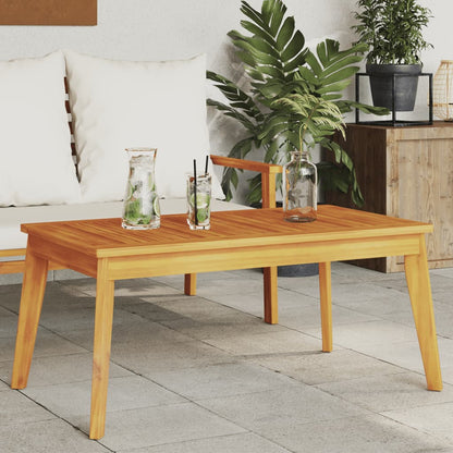 Tuintafel 100X55X45 Cm Massief Acaciahout Donkerbruin