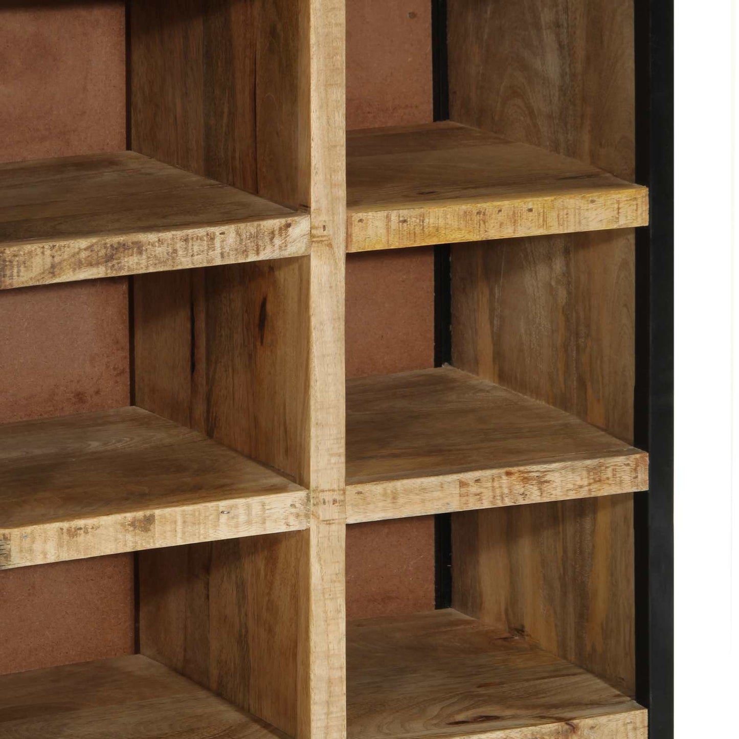 Schoenenkast Bruin 50 x 30 x 110 cm Massief Mango Hout
