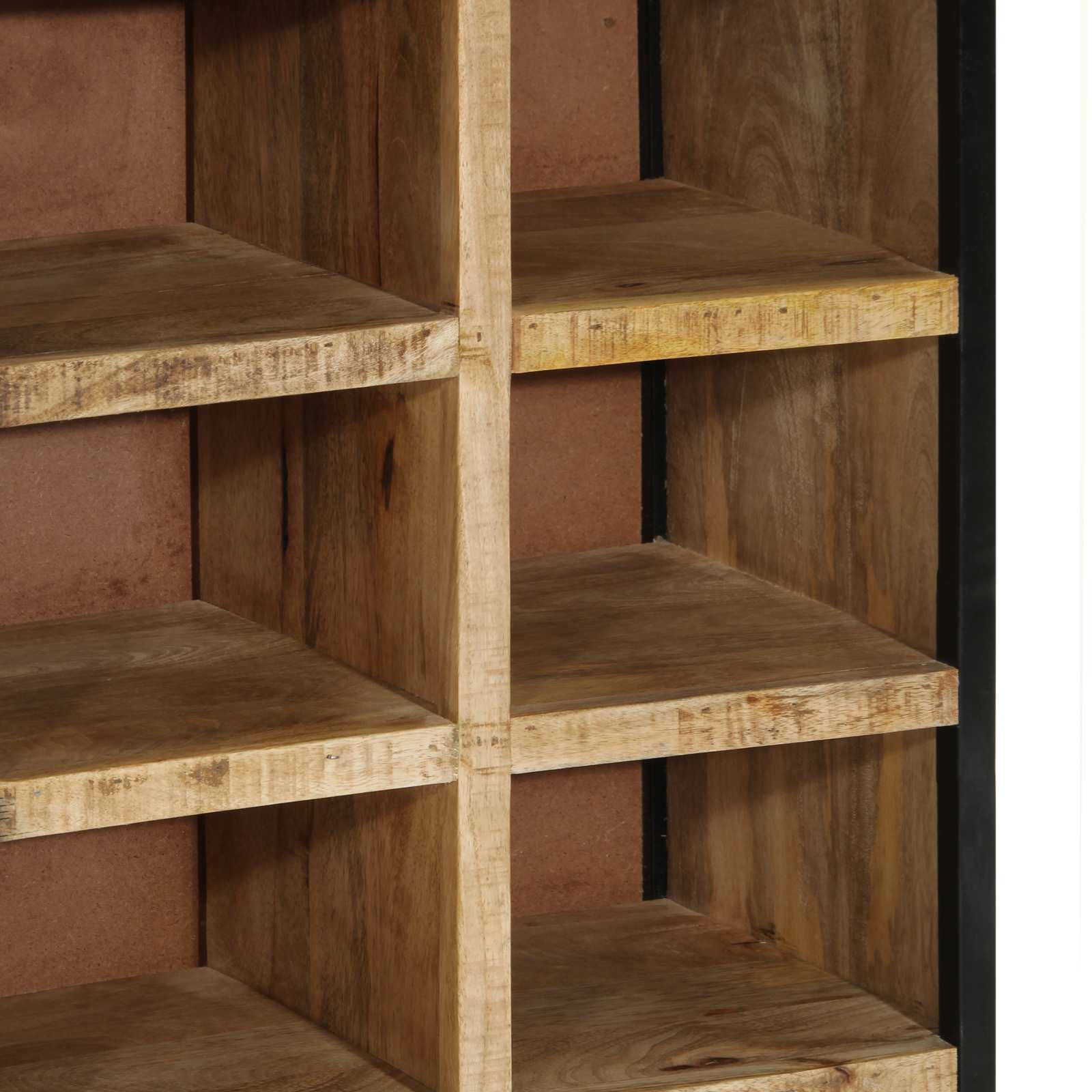 Schoenenkast Bruin 50 x 30 x 110 cm Massief Mango Hout