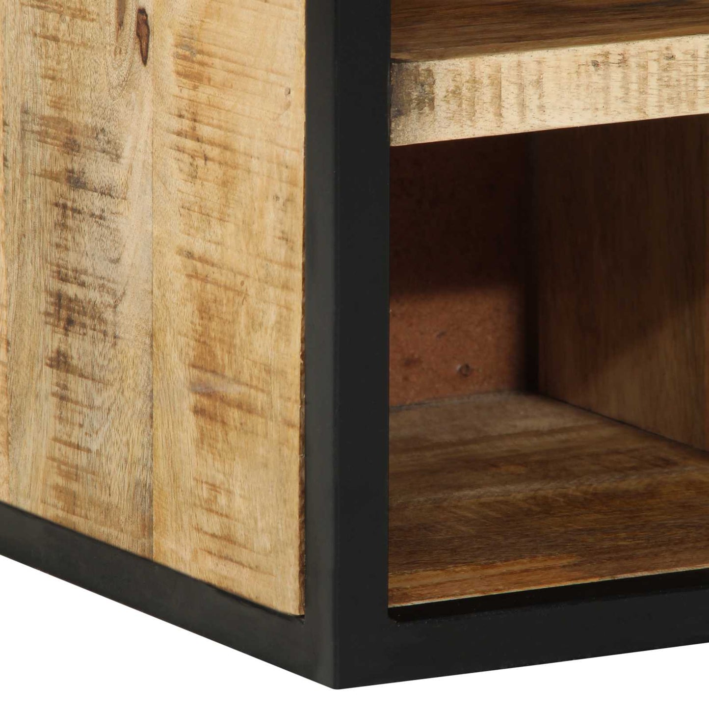 Schoenenkast Bruin 50 x 30 x 110 cm Massief Mango Hout