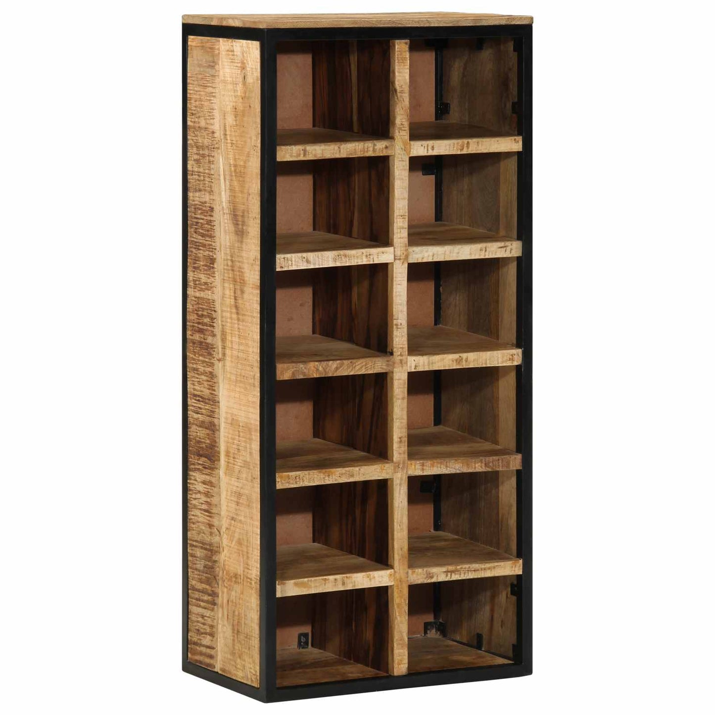 Schoenenkast Bruin 50 x 30 x 110 cm Massief Mango Hout