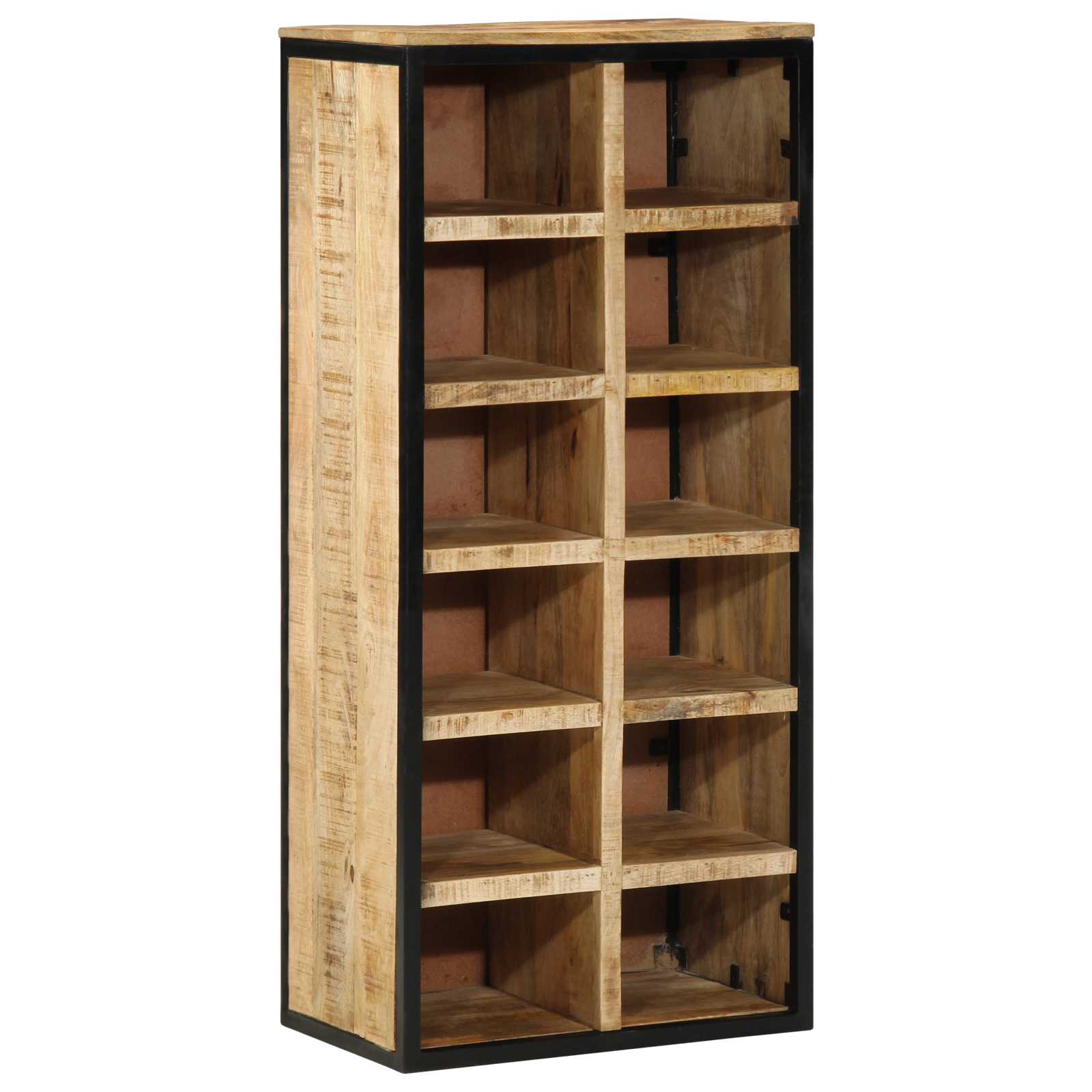 Schoenenkast Bruin 50 x 30 x 110 cm Massief Mango Hout