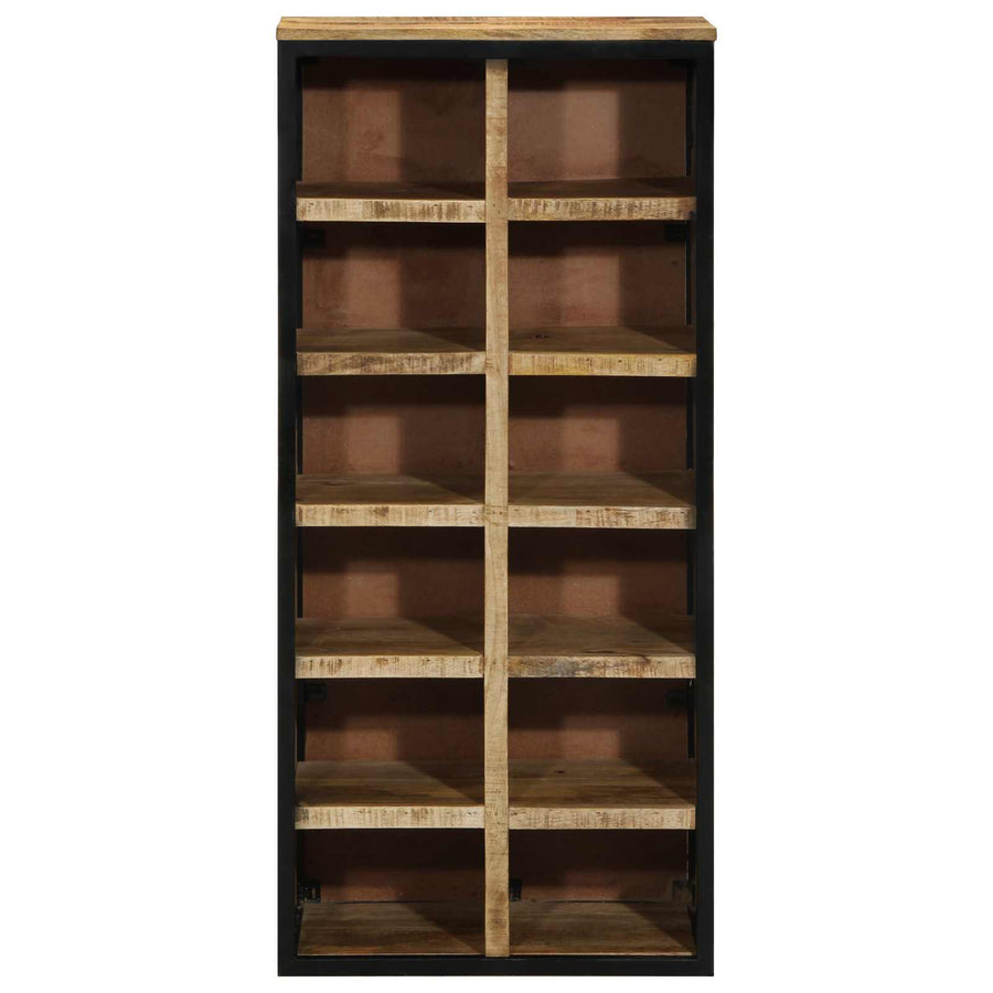 Schoenenkast Bruin 50 x 30 x 110 cm Massief Mango Hout
