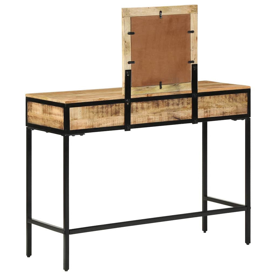 Plafondtafel met lade Bruin 100 x 40 x 120 cm Massief mangohout