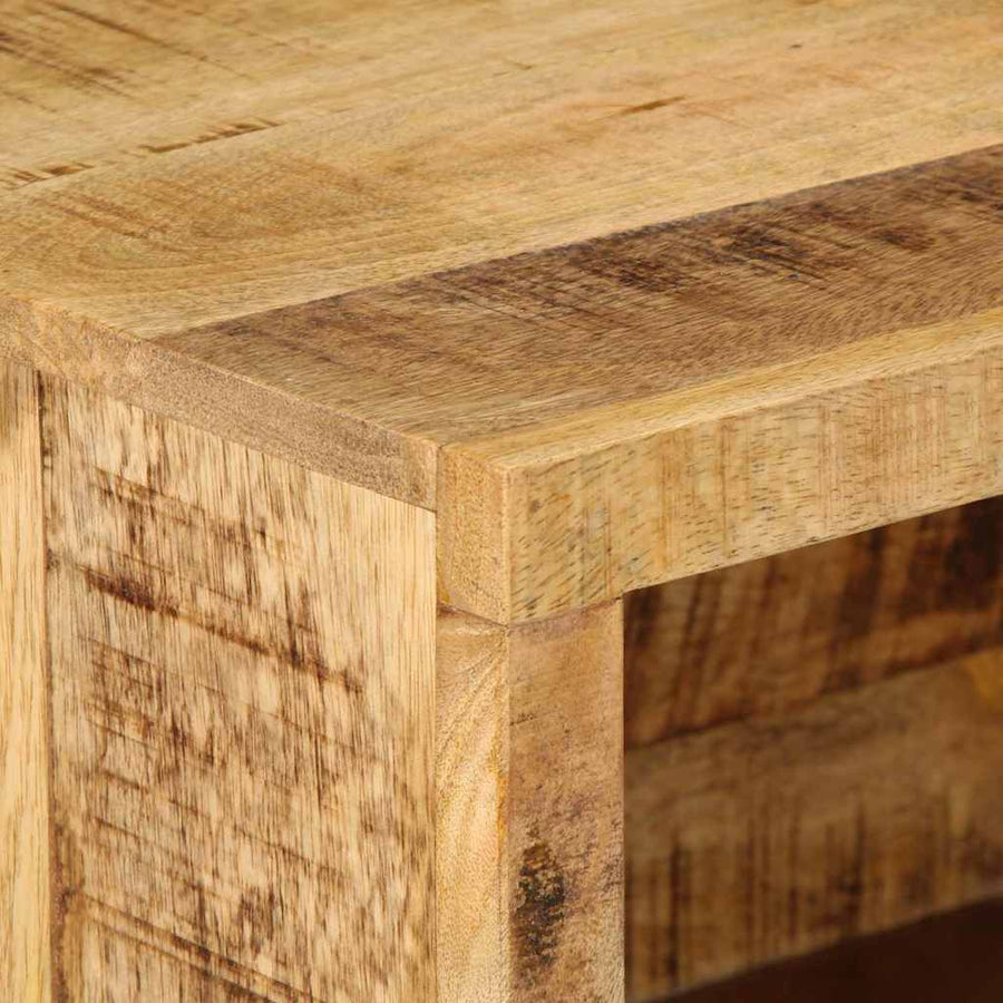 Nachtkastje Bruin 40 x 30 x 25 cm Massief Mango Hout