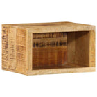 Nachtkastje massief mangohout 40x30x25 cm bruin