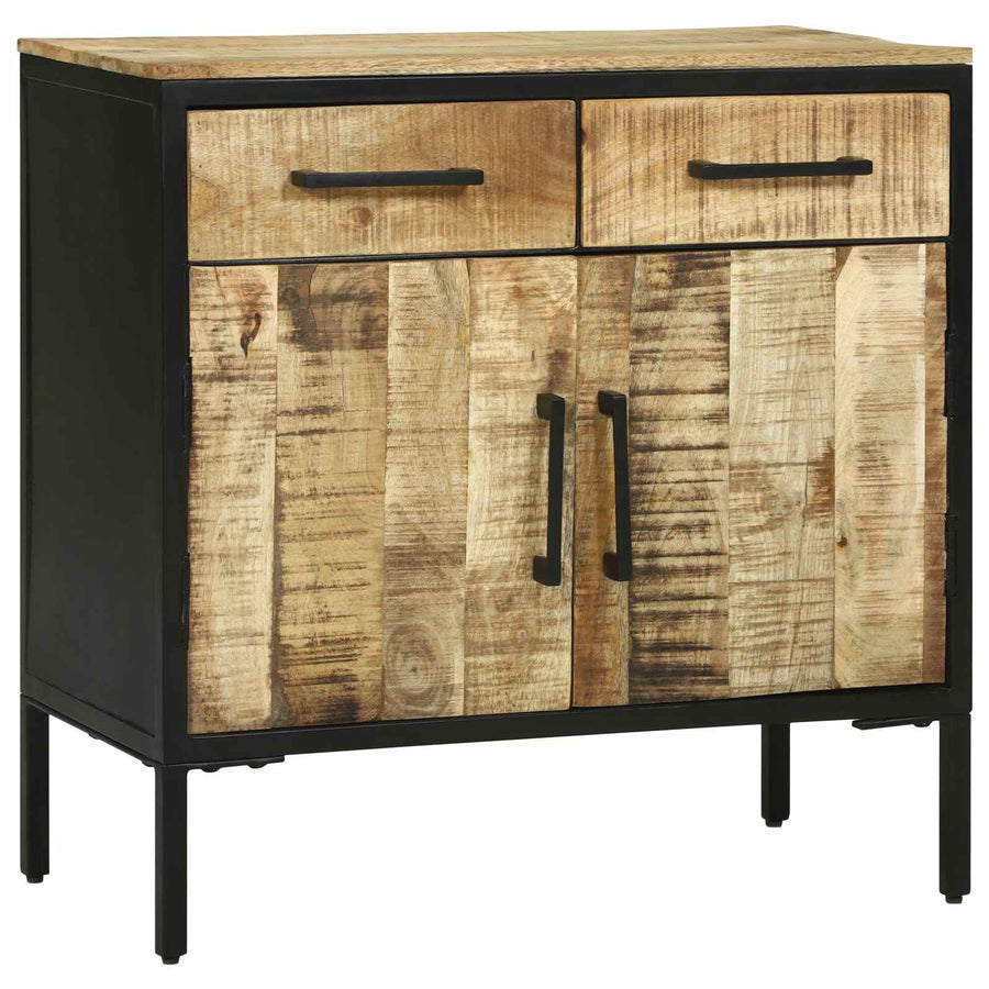 Dressoir met lade 70 x 35 x 70 cm Massief mangohout