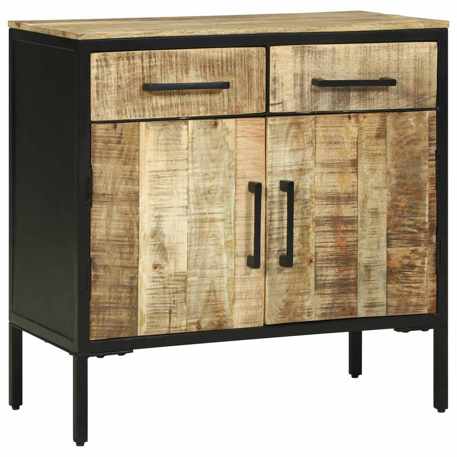 Dressoir met lade 70 x 35 x 70 cm Massief mangohout