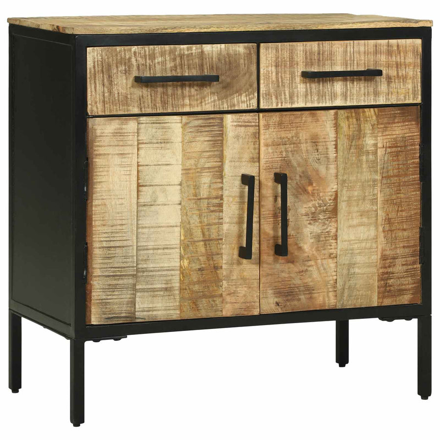 Dressoir met lade 70 x 35 x 70 cm Massief mangohout