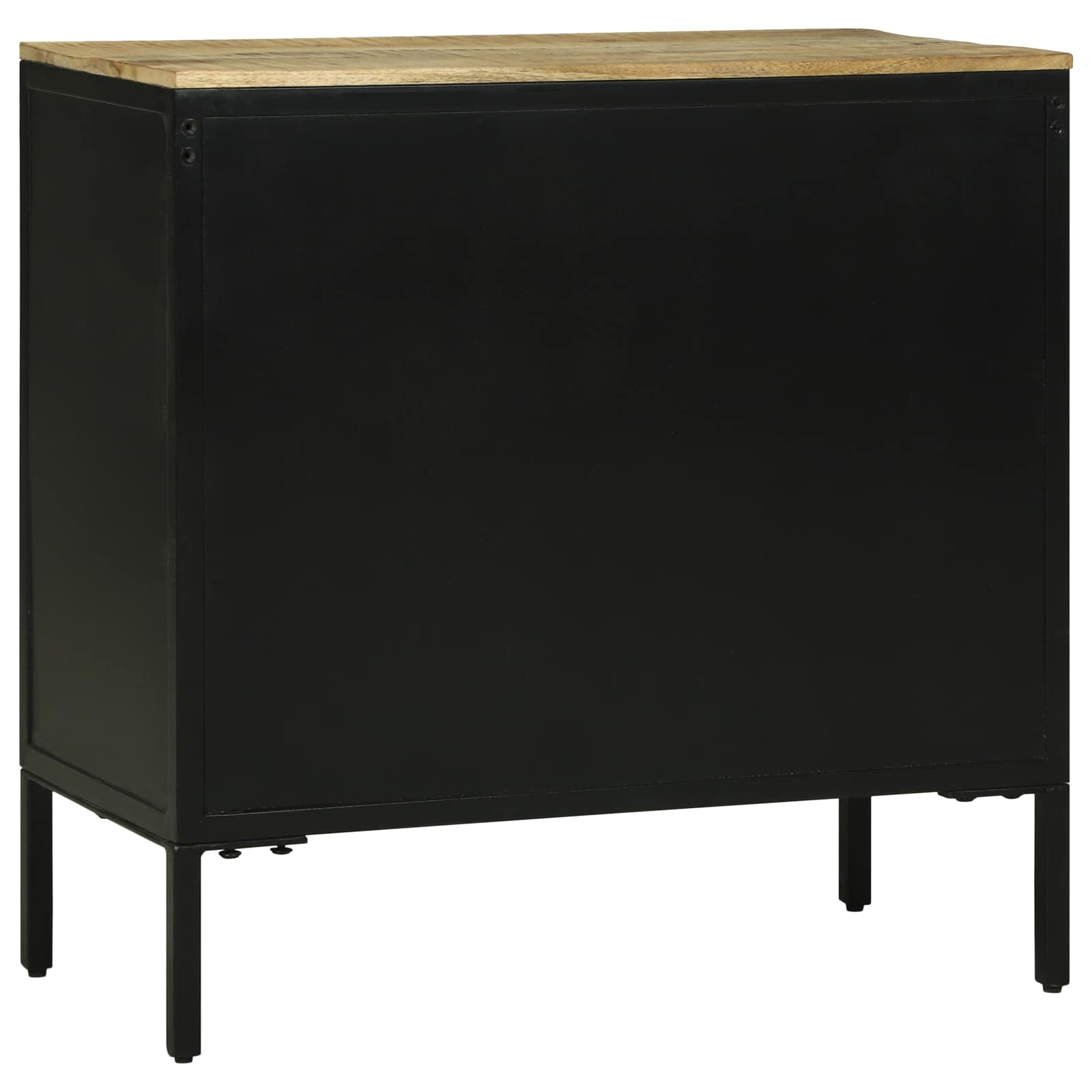 Dressoir met lade 70 x 35 x 70 cm Massief mangohout