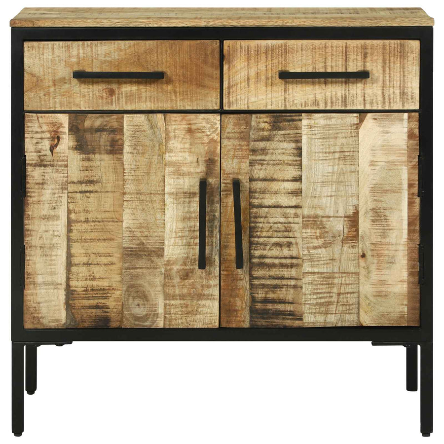 Dressoir met lade 70 x 35 x 70 cm Massief mangohout