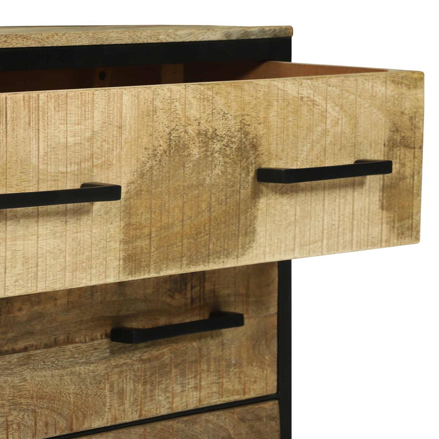 Dressoir met lade 70 x 35 x 70 cm Massief mangohout