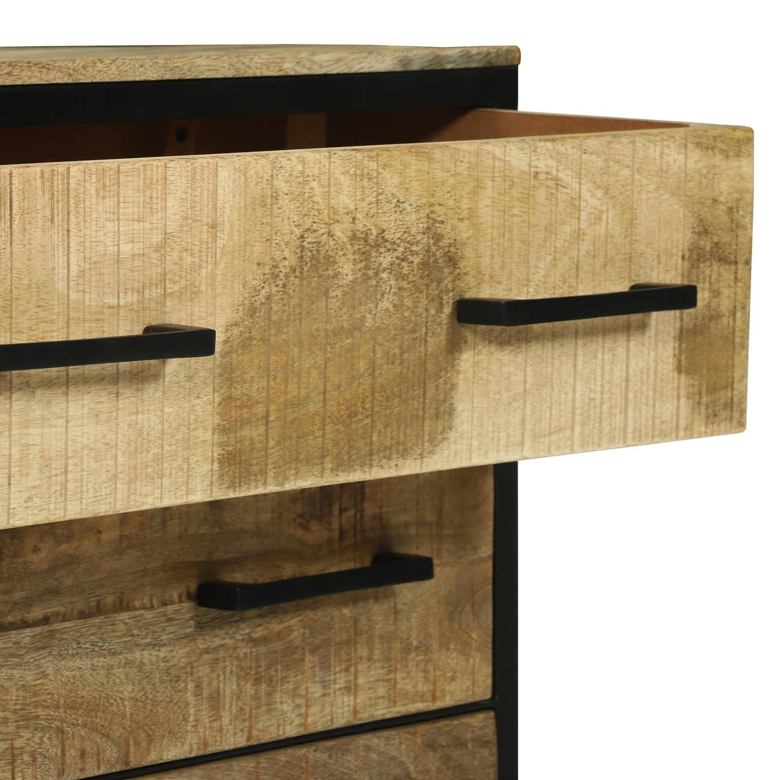 Dressoir met lade 70 x 35 x 70 cm Massief mangohout