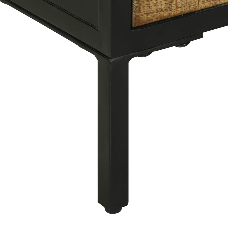 Dressoir met lade 70 x 35 x 70 cm Massief mangohout