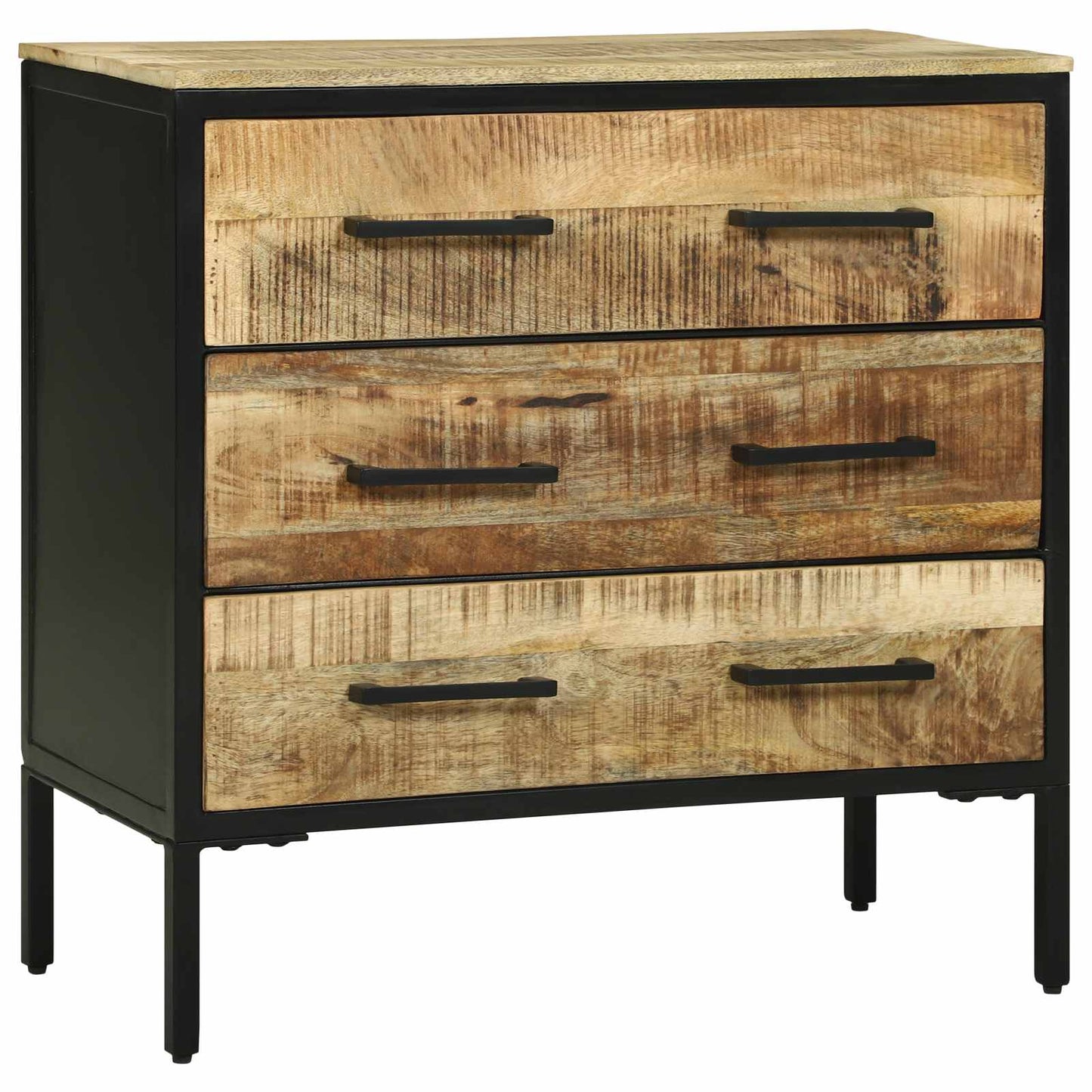 Dressoir met lade 70 x 35 x 70 cm Massief mangohout